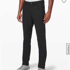 Lululemon ABC skinny fit 5 pocket pant 30w30L Warpstreme